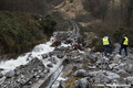 Divagations du torrent de Montfort sur les rails du funiculaire de Saint-Hilaire-du-Touvet