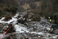 Divagations du torrent de Montfort sur les rails du funiculaire de Saint-Hilaire-du-Touvet