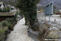 Crue torrentielle du torrent de Montfort  Lumbin et Crolles le 29 dcembre 2021