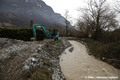 Crue torrentielle du torrent de Montfort  Lumbin et Crolles le 29 dcembre 2021