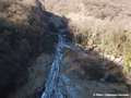 Divagations du torrent de Montfort sur les rails du funiculaire du Plateau des Petites Roches