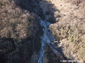 Divagations du torrent de Montfort sur les rails du funiculaire du Plateau des Petites Roches