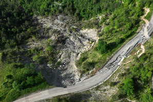 glissement de terrain - MIRIBEL LANCHATRE