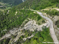 Glissement de terrain sur la D8 à Miribel-Lanchâtre (Isère)