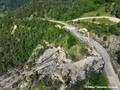 Glissement de terrain sur la D8  Miribel-Lanchtre (Isre)