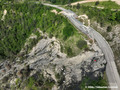 Glissement de terrain sur la D8  Miribel-Lanchtre (Isre)