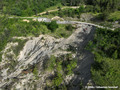 Glissement de terrain sur la D8  Miribel-Lanchtre (Isre)