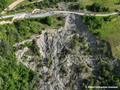 Glissement de terrain sur la D8  Miribel-Lanchtre (Isre)