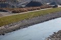 Travaux en rive droite de la Romanche en amont du pont de la RD 1085