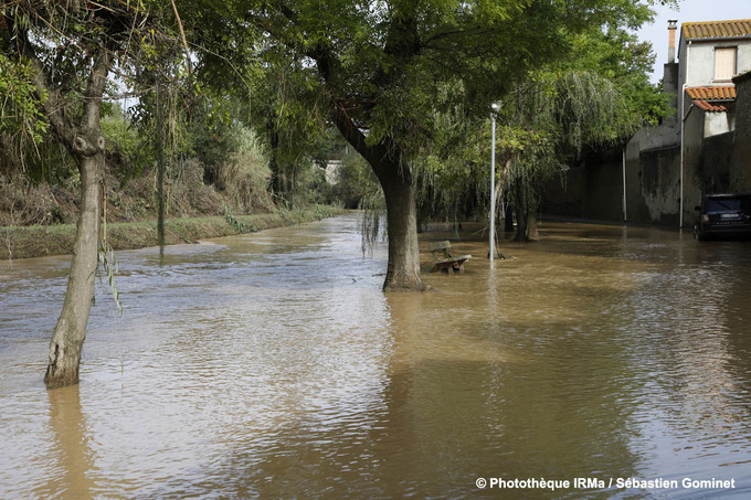 Inondations  Puichric (Aude) les 15 et 16 octobre 2018