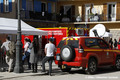 Crue de la Vsubie  Roquebillire - Poste de Commandement Oprationnel (PCO) place de la mairie