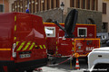 Crue de la Vsubie  Roquebillire - Poste de Commandement Oprationnel (PCO) place de la mairie