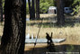 Inondations du Var - plaine de l'Argens, camping 