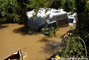 Inondations du Var - plaine de l'Argens, camping 