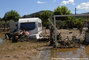 Inondations du Var - plaine de l'Argens, camping 