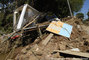 Inondations du Var - plaine de l'Argens, rive gauche du lac de l'Arna