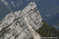 Vue arienne de l'boulement du Nron