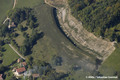 Vue arienne de l'boulement du Nron