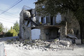 Sisme du Teil - habitation endommagée à La Rouvière.