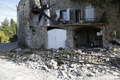 Sisme du Teil - habitation endommagée à La Rouvière.