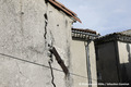 Sisme du Teil - habitation endommagée rue de la Libert  Mélas