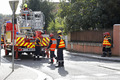 Sisme du Teil - intervention des pompiers avenue Mattoti