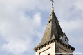 Sisme du Teil - clocher de l'glise Notre Dame de l'Assomption endommage