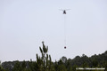 Incendie de la Teste-de-Buch - hlicoptre bombardier d'eau