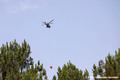 Incendie de la Teste-de-Buch - hlicoptre bombardier d'eau