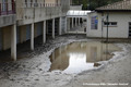 Inondations  Trbes le 15 octobre 2018 suite au dbordement du Canal du Midi