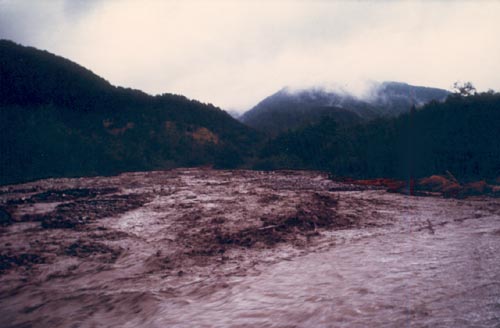 Crue de l'Ebron en 1988