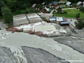Crue du V�n�on � Venosc - Bourg d'Arud du 21 juin 2024 - Piscine municipale en partie d�truite