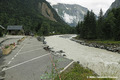 Erosion des berges du V�n�on suite la crue du 21 juin 2024 � Venosc - Bourg d'Arud
