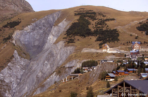 Les avalanches du versant du Mais