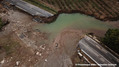 Inondations  Villalier le 15 octobre 2018 suite  la crue de l'Orbiel