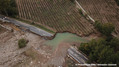 Inondations  Villalier le 15 octobre 2018 suite  la crue de l'Orbiel