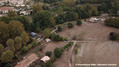 Inondations  Villalier le 15 octobre 2018 suite  la crue de l'Orbiel