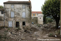 Inondations  Villegailhenc le 15 octobre 2018 - Dgts  l'angle de la D35 et de la rue des Ecoles