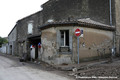 Inondations  Villegailhenc le 15 octobre 2018 - Dgts  l'angle de la D35 et de la rue des Ecoles