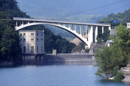 Le barrage du Sautet