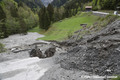 Glissement de terrain du Bersend  Beaufort - Erosion du talus aval de la D925