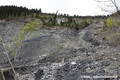 Glissement de terrain du Bersend - Forte rosion et affouillement du ruisseau intra-glissement