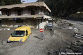 La Poste ensable  Breil-sur-Roya aprs la crue du 2 octobre 2020 - tempte Alex