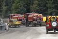 Sapeurs-pompiers des Bouches-du-Rhne en mission  Breil-sur-Roya suite  la crue du 2 octobre 2020