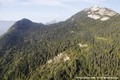 Niche d'arrachement du glissement de terrain de 1970 au Chtelard entre les Monts Chabert et Julioz