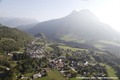 Vue aérienne du village du Châtelard (Savoie)