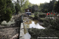 Inondations  Conques-sur-Orbiel le 15 octobre 2018 en rive gauche de l'Orbiel