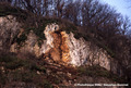 Chutes de pierres et de blocs depuis la falaise dominant le parc Karl Marx