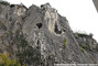 Chutes de blocs depuis la falaise de la Bastille