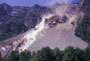 Chutes de pierres et de blocs sur le GR 549 (tour du Valbonnais-Beaumont)